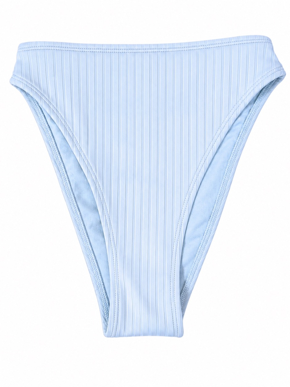 Wild Fable High Rise High Leg Extra Cheeky Bikini Bottoms Womens XXS Baby Blue